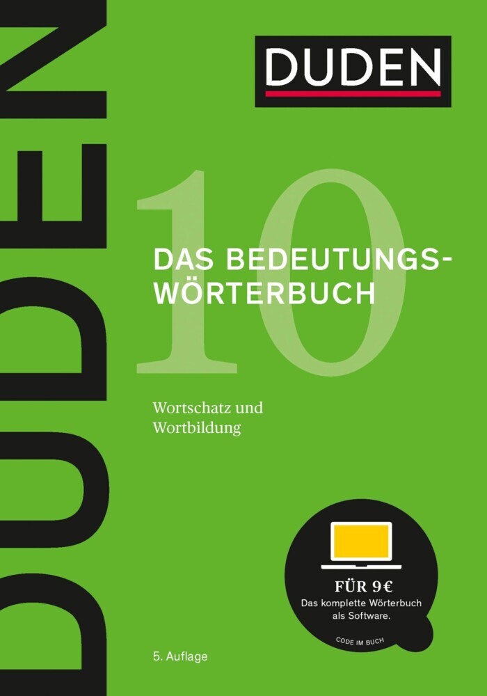 Duden - Das Bedeutungswörterbuch main product photo