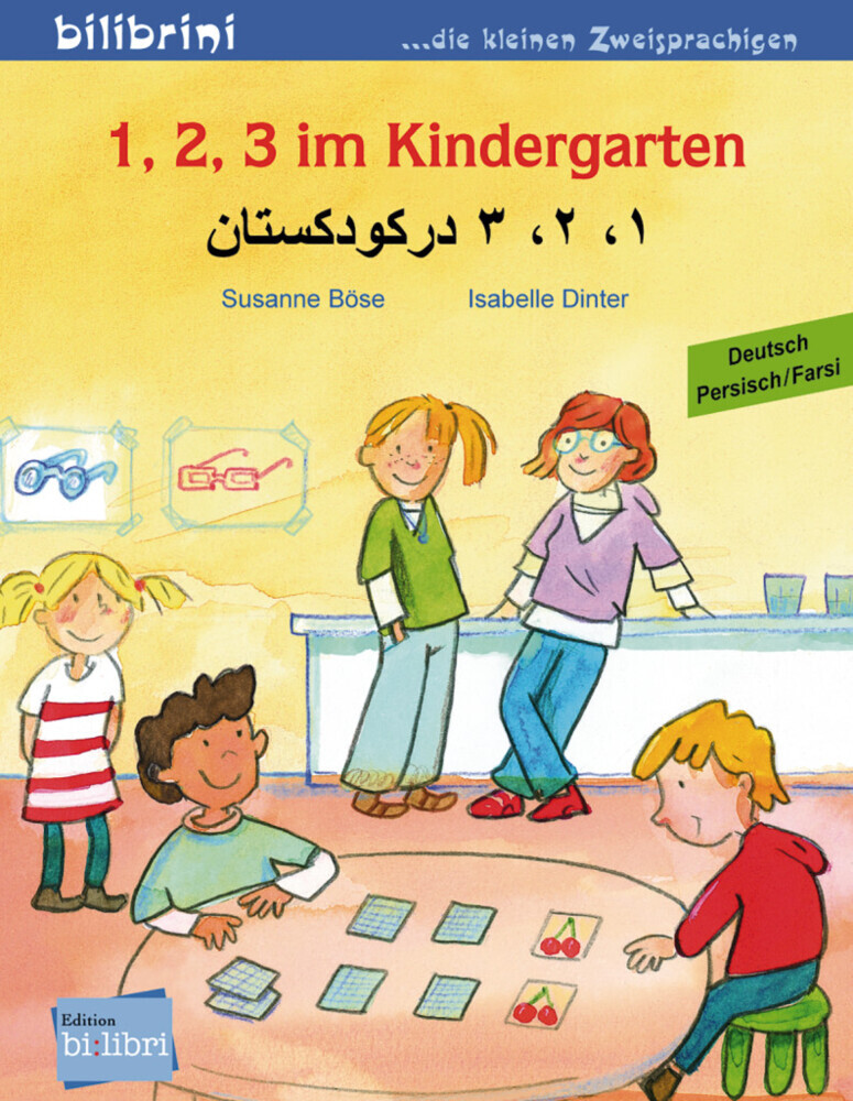 1, 2, 3 im Kindergarten (Deutsch-Persisch/Farsi) main product photo
