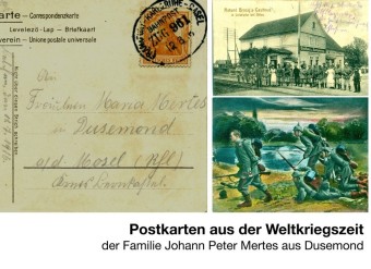 Postkarten aus der Weltkriegszeit