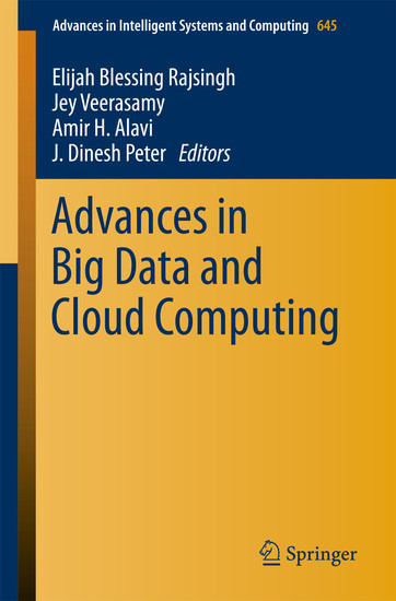Advances in Big Data and Cloud Computing main product photo