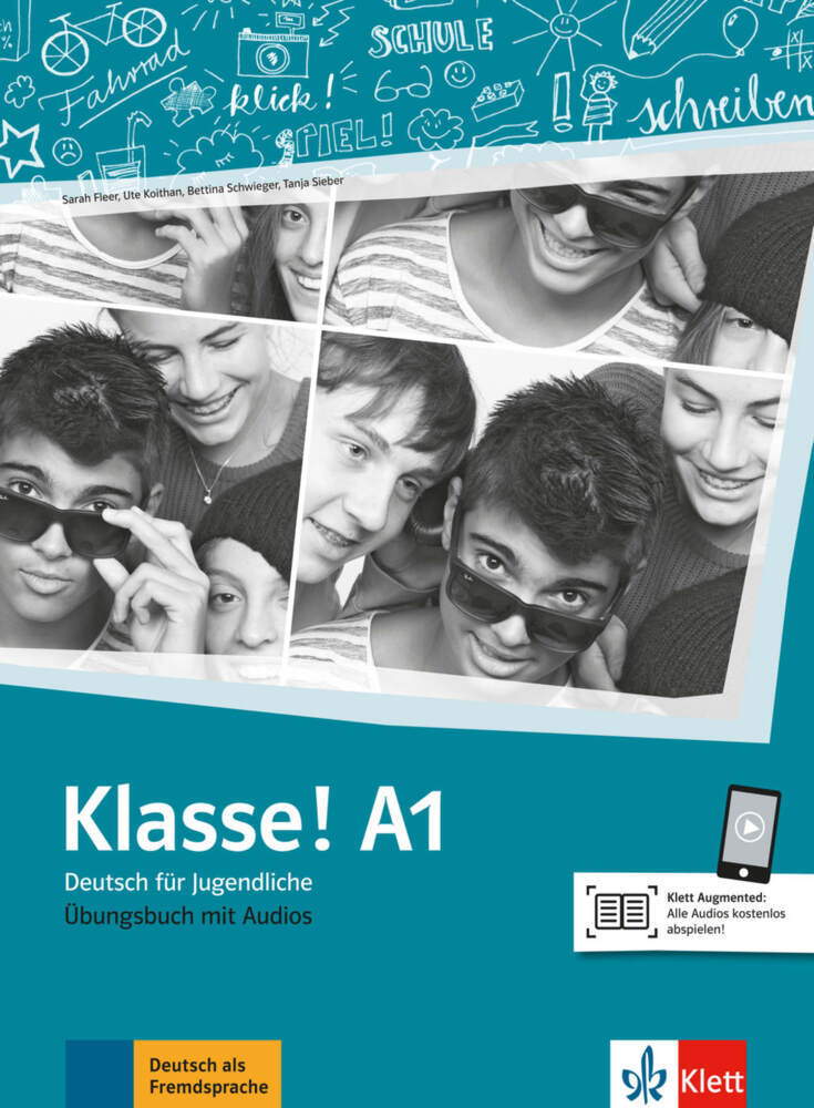 Klasse! A1 Übungsbuch mit Audios online main product photo