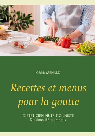 Recettes et menus pour la goutte main product photo