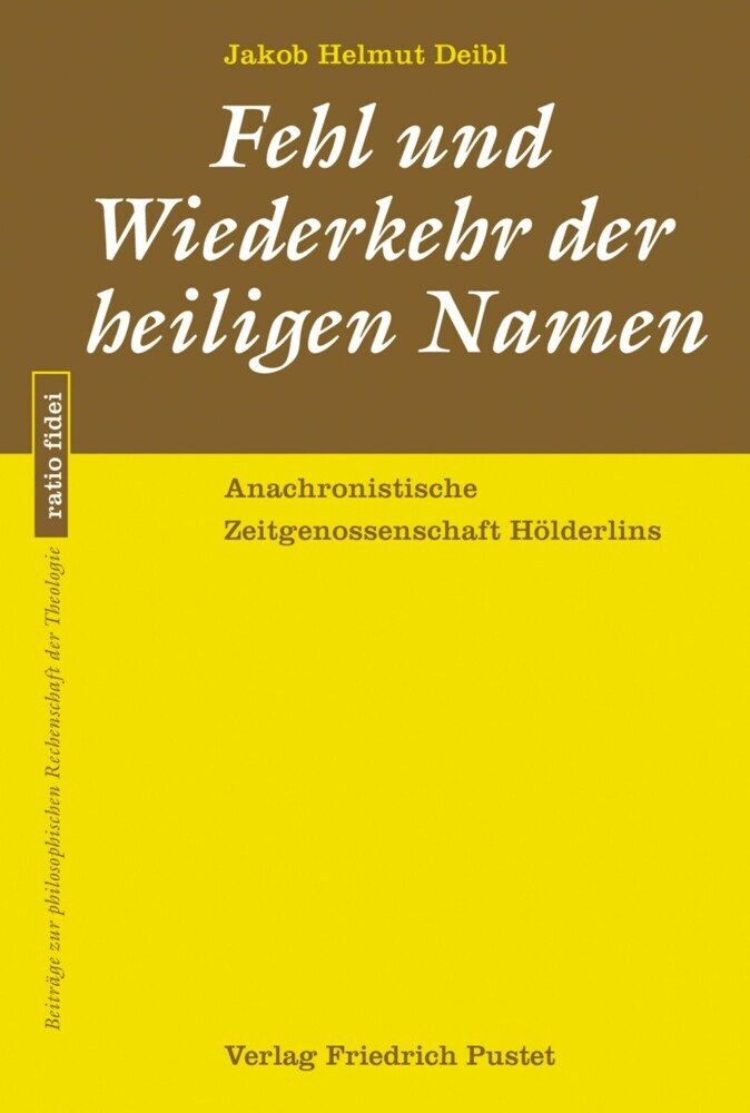 Fehl und Wiederkehr der heiligen Namen main product photo