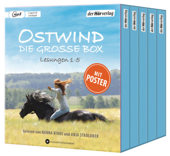 Ostwind. Die große Box,5 Audio-CD, 5 MP3