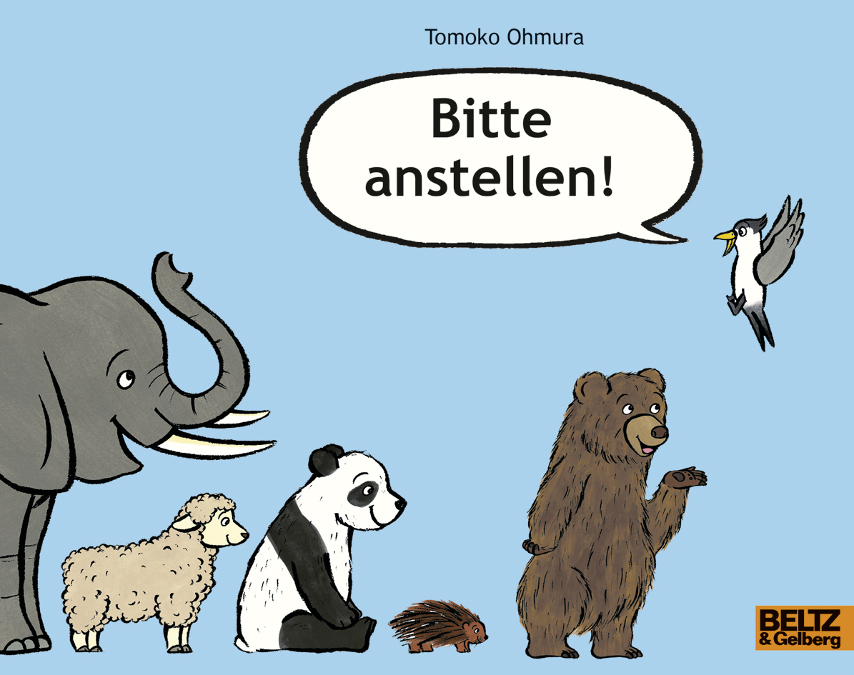 Bitte anstellen! main product photo
