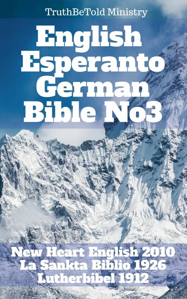 English Esperanto German Bible No3 main product photo