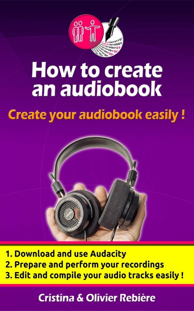 How to create an audio book main product photo