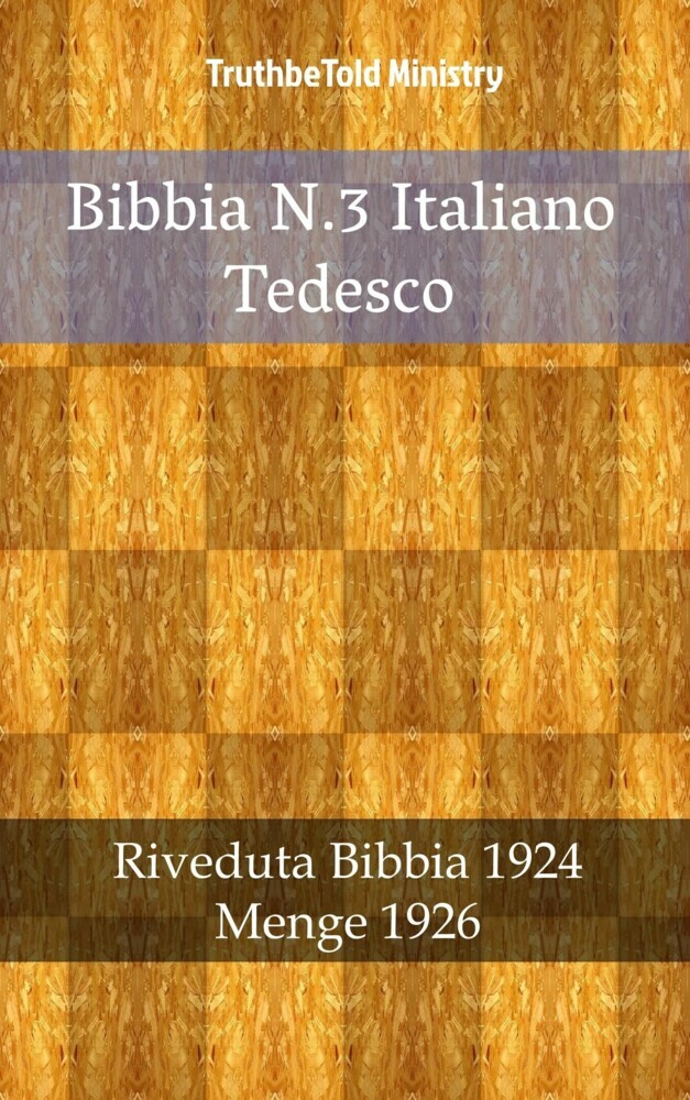 Bibbia N.3 Italiano Tedesco main product photo