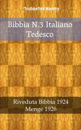 Bibbia N.3 Italiano Tedesco