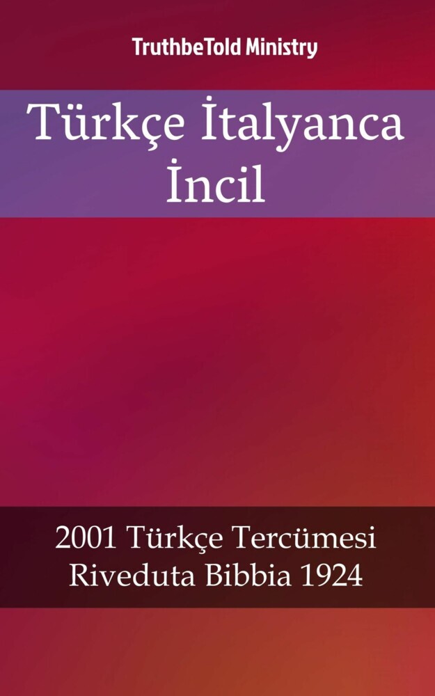 Türkçe Italyanca Incil main product photo