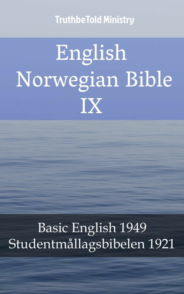 English Norwegian Bible IX main product photo
