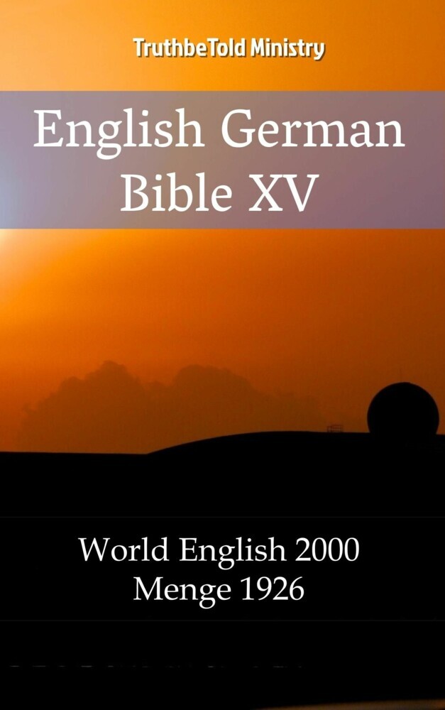English German Bible XV main product photo