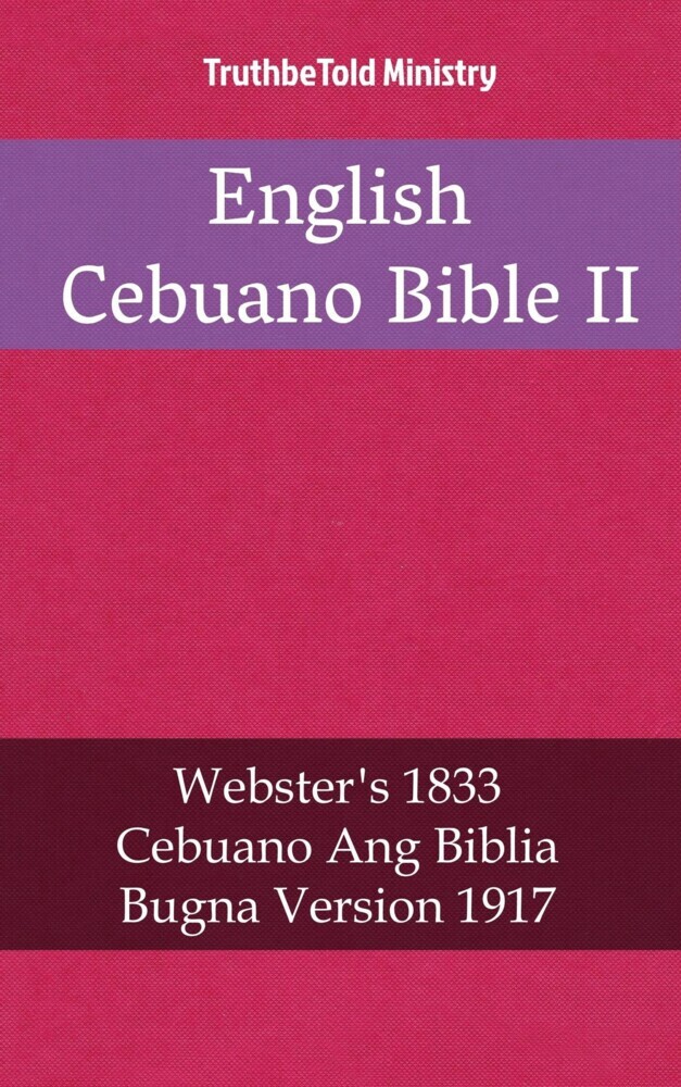 English Cebuano Bible II main product photo