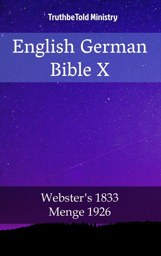English German Bible X main product photo
