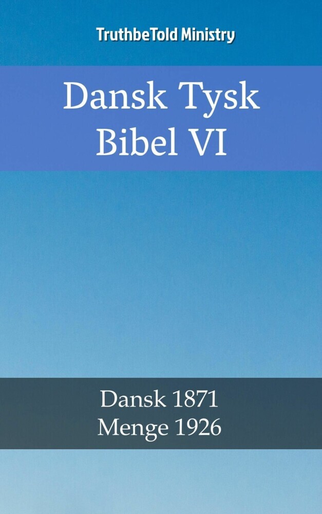 Dansk Tysk Bibel VI main product photo