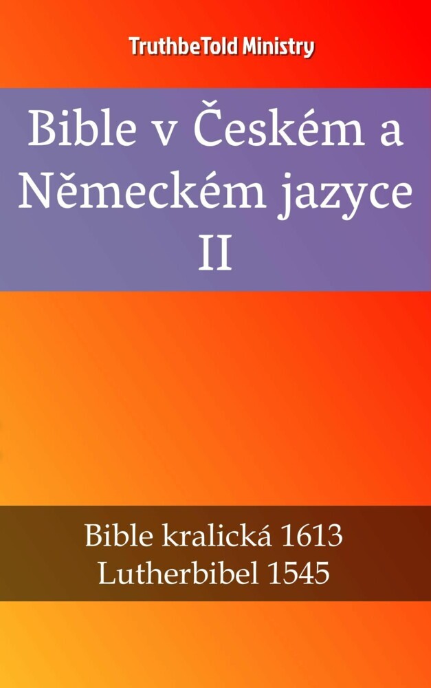 Bible v Ceském a Nemeckém jazyce II main product photo