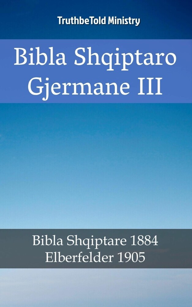 Bibla Shqiptaro Gjermane III main product photo