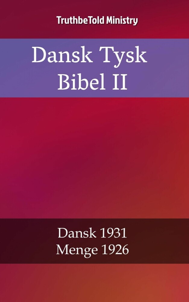 Dansk Tysk Bibel II main product photo