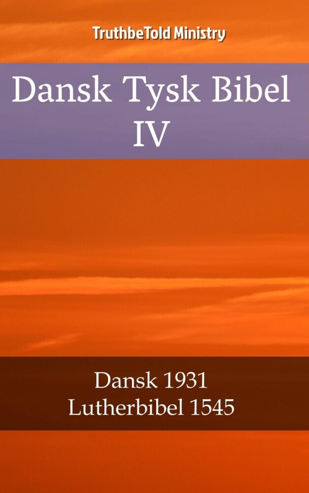 Dansk Tysk Bibel IV main product photo