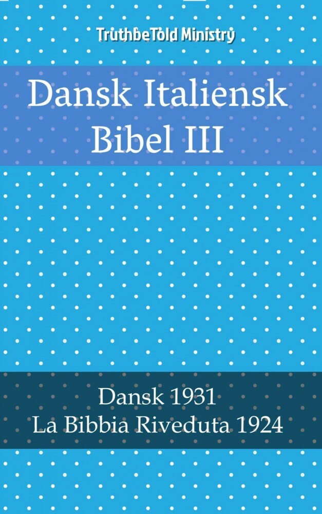 Dansk Italiensk Bibel III main product photo