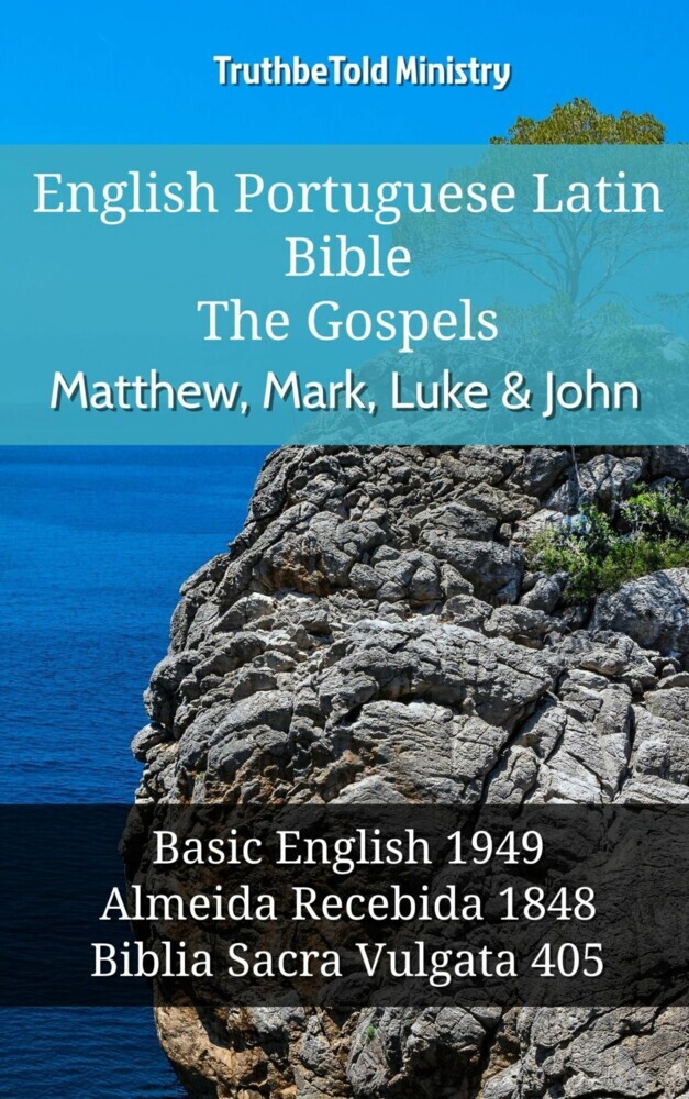 English Portuguese Latin Bible - The Gospels - Matthew, Mark, Luke & John main product photo