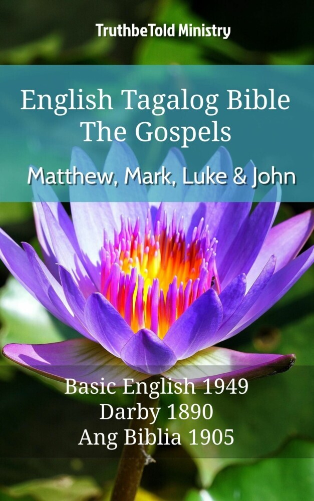 English Tagalog Bible - The Gospels - Matthew, Mark, Luke and John main product photo