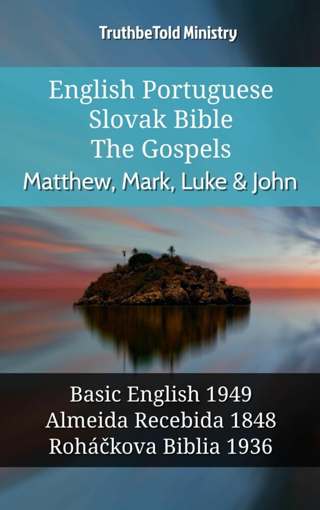 English Portuguese Slovak Bible - The Gospels - Matthew, Mark, Luke & John main product photo