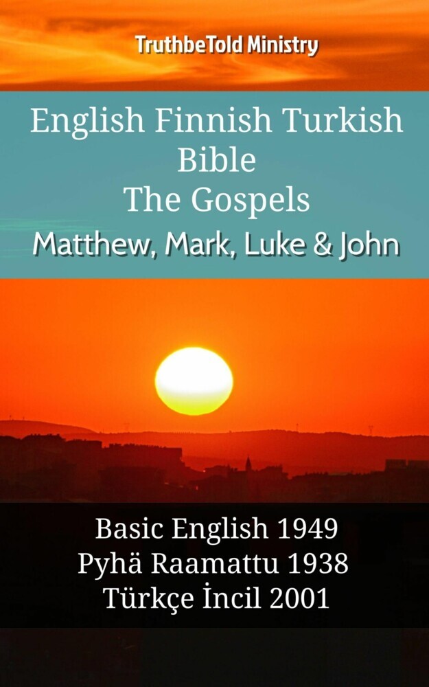English Finnish Turkish Bible - The Gospels - Matthew, Mark, Luke & John main product photo