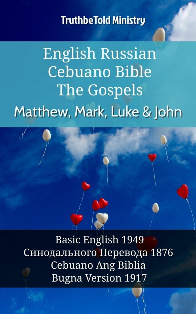 English Russian Cebuano Bible - The Gospels - Matthew, Mark, Luke & John main product photo