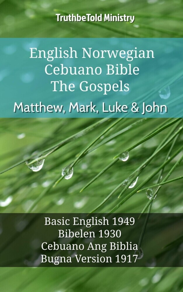 English Norwegian Cebuano Bible - The Gospels - Matthew, Mark, Luke & John main product photo