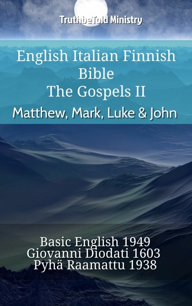 English Italian Finnish Bible - The Gospels II - Matthew, Mark, Luke & John main product photo