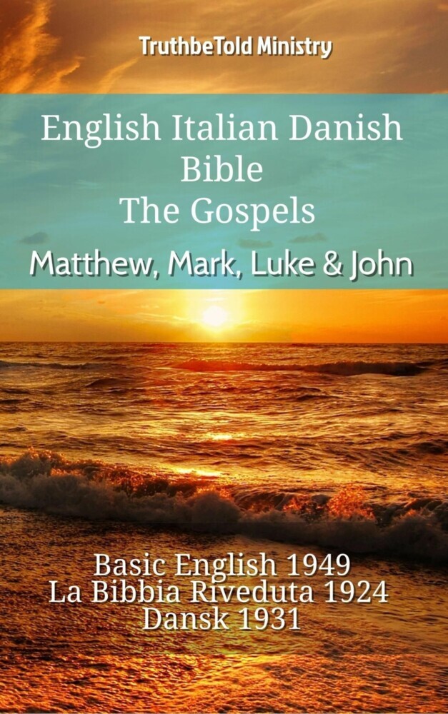 English Italian Danish Bible - The Gospels - Matthew, Mark, Luke & John main product photo