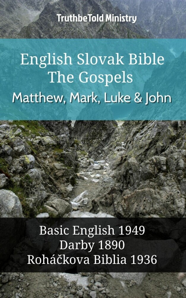 English Slovak Bible - The Gospels - Matthew, Mark, Luke and John main product photo