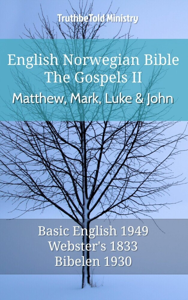 English Norwegian Bible - The Gospels II - Matthew, Mark, Luke and John main product photo