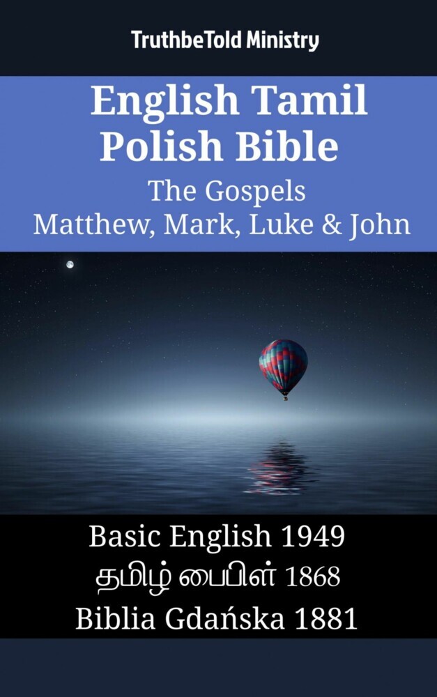 English Tamil Polish Bible - The Gospels - Matthew, Mark, Luke & John main product photo