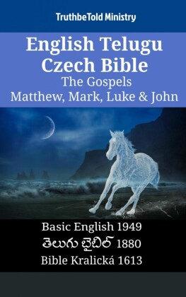 English Telugu Czech Bible - The Gospels - Matthew, Mark, Luke & John