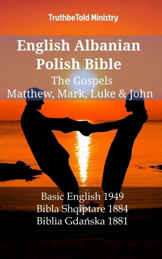 English Albanian Polish Bible - The Gospels - Matthew, Mark, Luke & John main product photo
