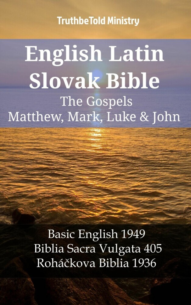 English Latin Slovak Bible - The Gospels - Matthew, Mark, Luke & John main product photo