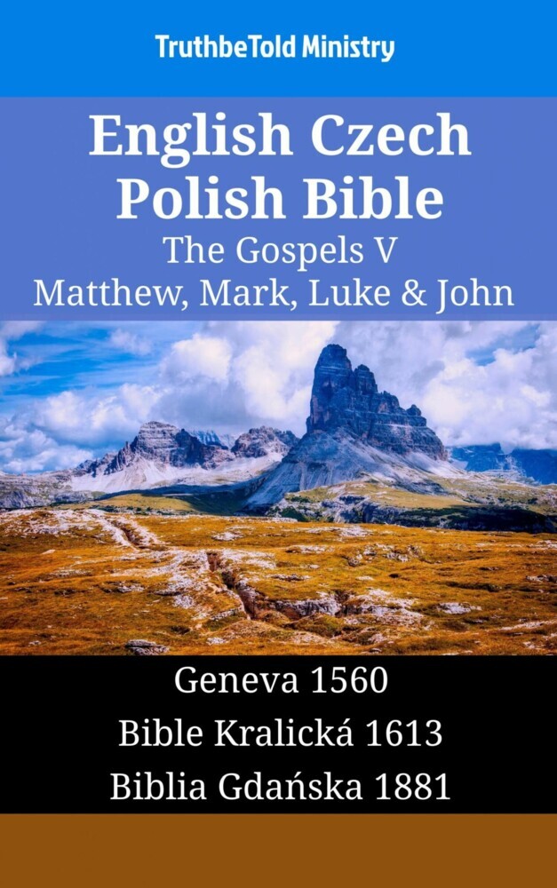 English Czech Polish Bible - The Gospels V - Matthew, Mark, Luke & John main product photo