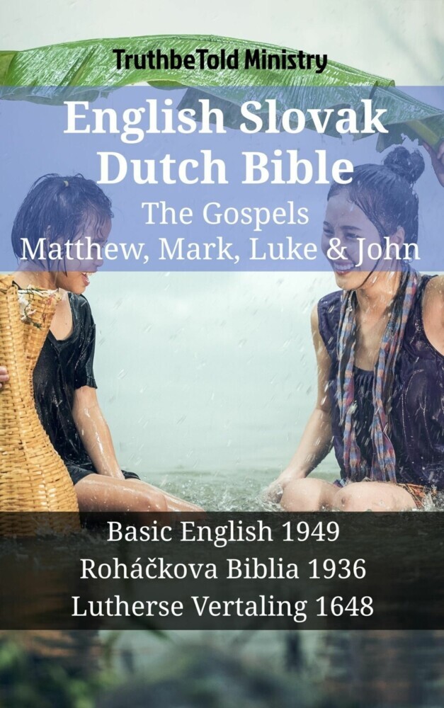 English Slovak Dutch Bible - The Gospels - Matthew, Mark, Luke & John main product photo