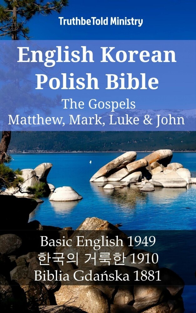 English Korean Polish Bible - The Gospels - Matthew, Mark, Luke & John main product photo