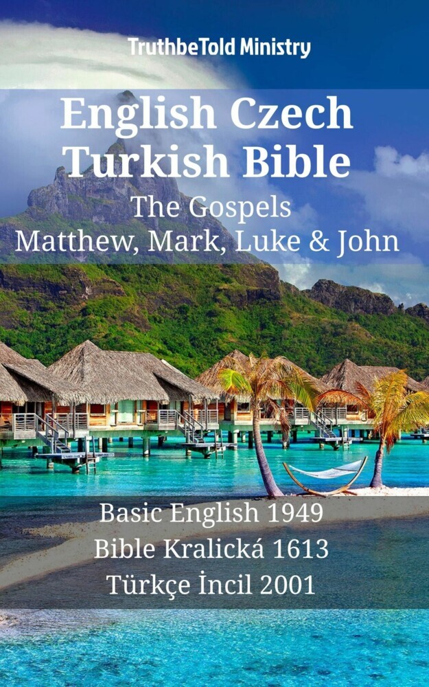 English Czech Turkish Bible - The Gospels - Matthew, Mark, Luke & John main product photo