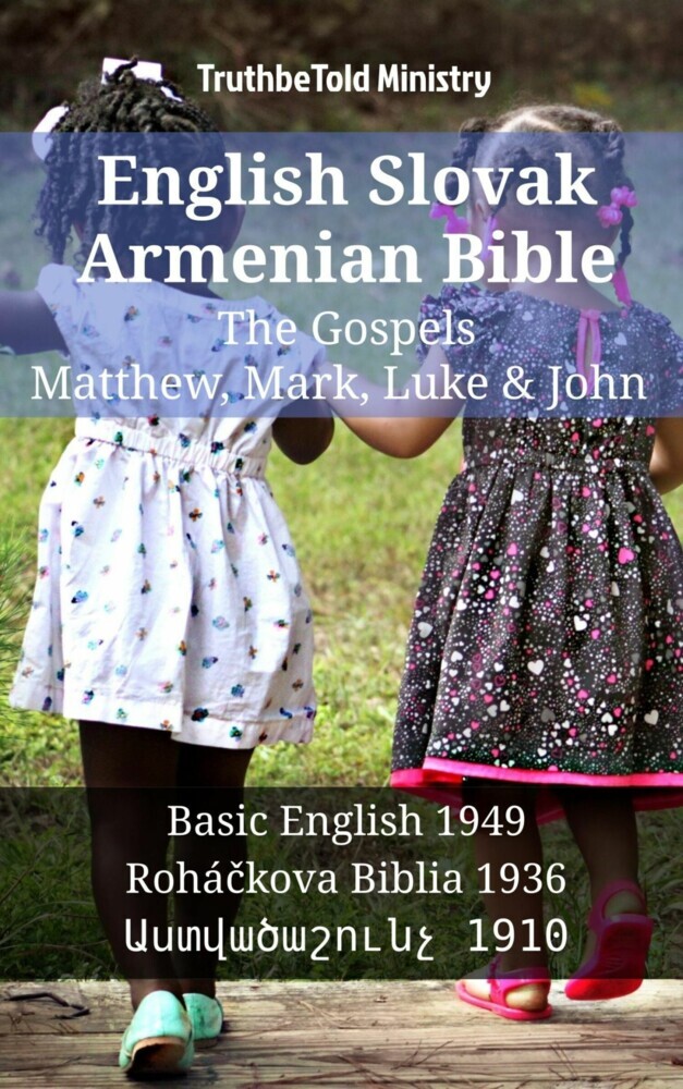 English Slovak Armenian Bible - The Gospels - Matthew, Mark, Luke & John main product photo