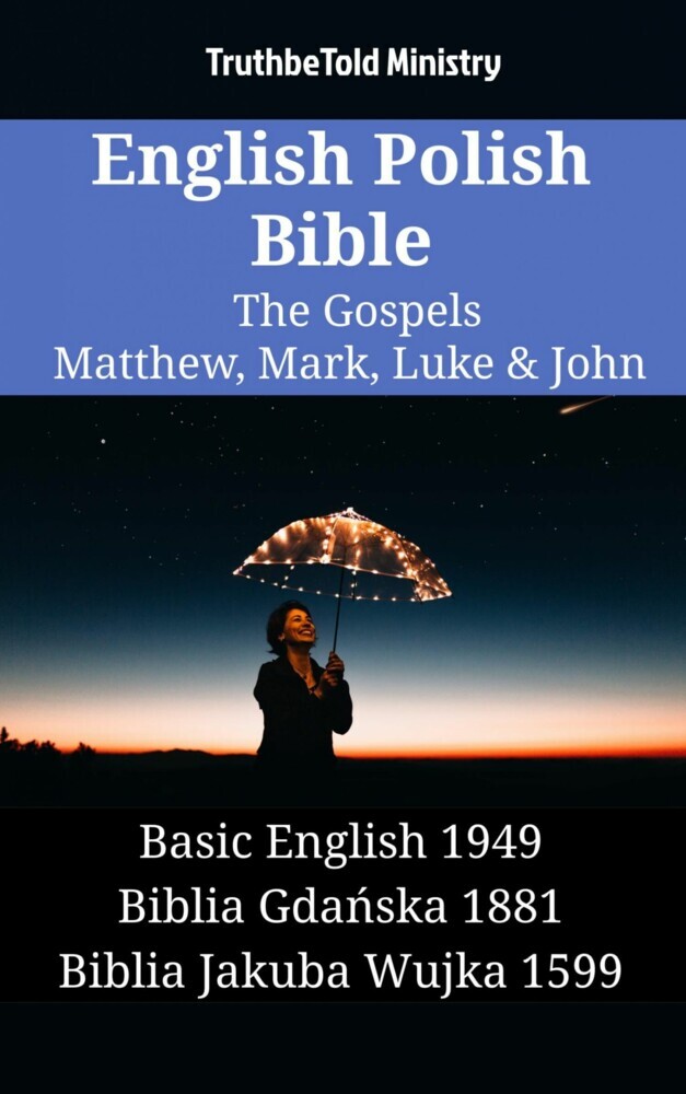 English Polish Bible - The Gospels - Matthew, Mark, Luke & John main product photo