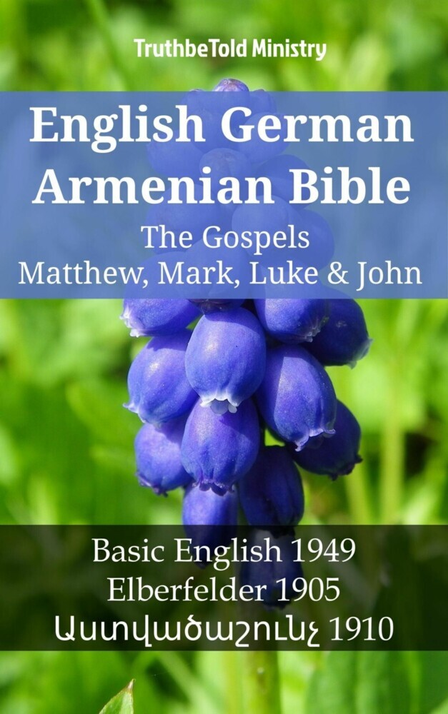 English German Armenian Bible - The Gospels II - Matthew, Mark, Luke & John main product photo