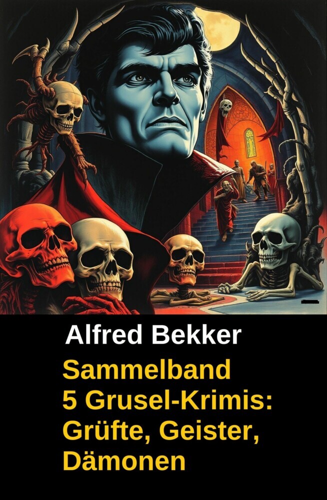 Sammelband 5 Grusel-Krimis: Grüfte, Geister, Dämonen main product photo