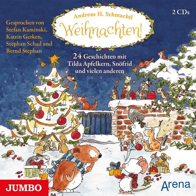 Weihnachten! 24 Geschichten mit Tilda Apfelkern, Snöfrid und vielen anderen, 3 Audio-CDs main product photo