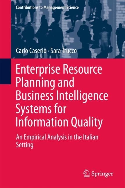 Enterprise Resource Planning and Business Intelligence Systems for Information Quality main product photo