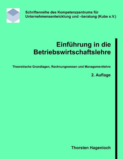 Einführung in die Betriebswirtschaftslehre main product photo