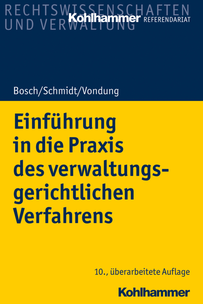 Einführung in die Praxis des verwaltungsgerichtlichen Verfahrens main product photo